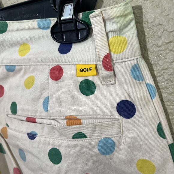 Golf Wang Polka Dot Chino Pants Size 28 - Picture 9 of 10
